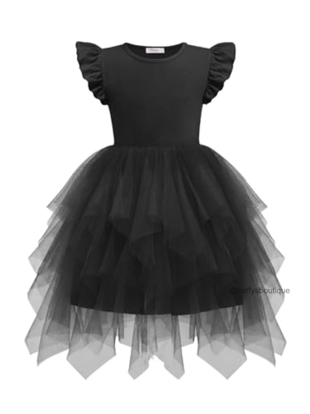 Toddler Tutu Dress Irregular Tulle Princess Party Birthday